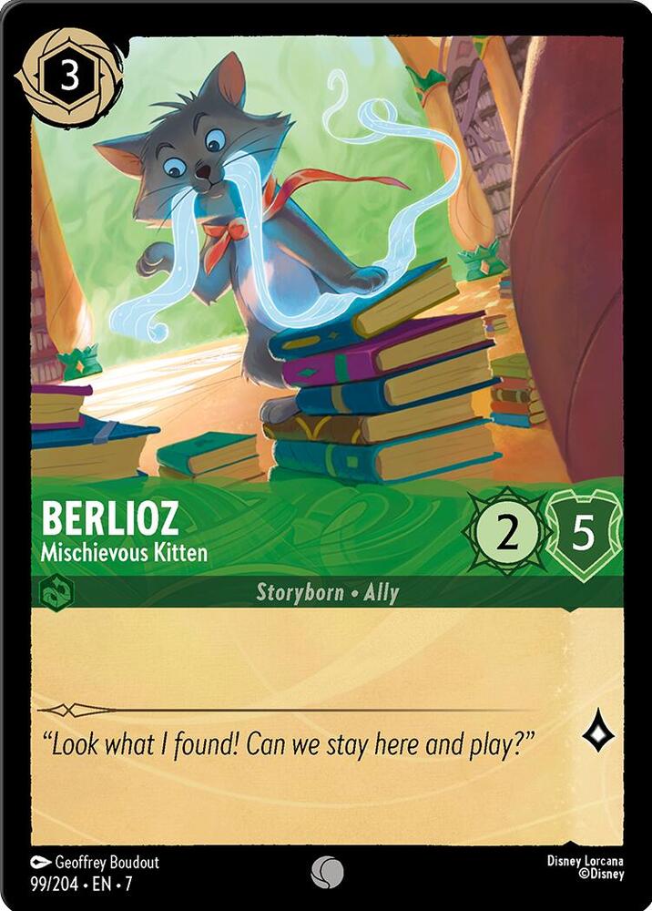 Berlioz — Mischievous Kitten [99EN7] Archazia's Island