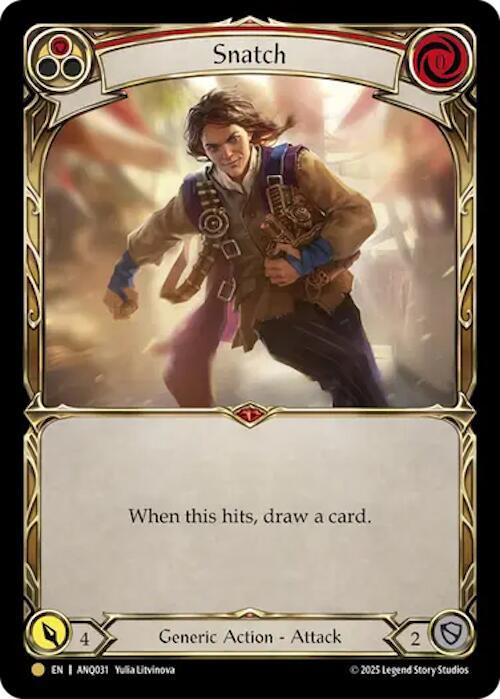 Snatch (Red) [ANQ031] (Compendium of Rathe - Antiquity Pack)