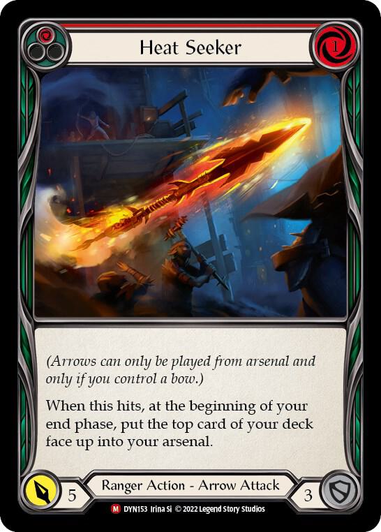 Heat Seeker [DYN153] (Dynasty) Rainbow Foil