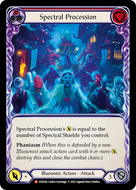 Spectral Procession [DYN215] (Dynasty) Rainbow Foil
