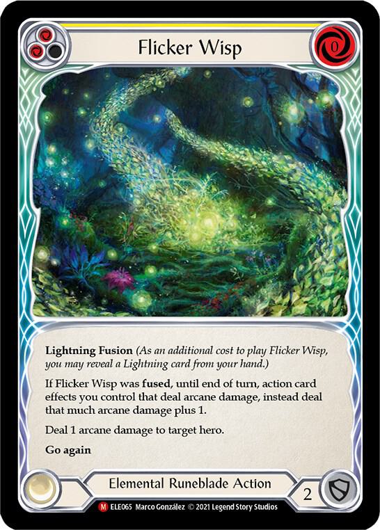 Flicker Wisp [ELE065] (Tales of Aria)