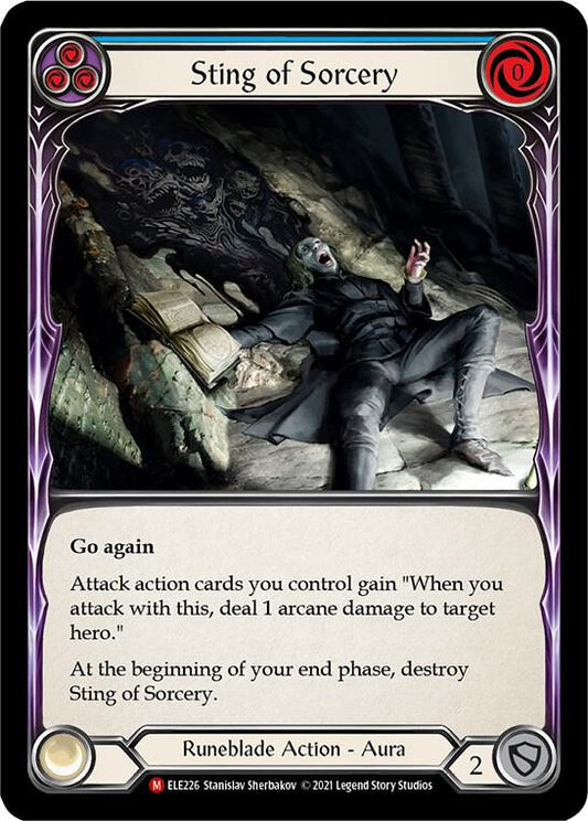 Sting of Sorcery [ELE215] (Tales of Aria) Rainbow Foil