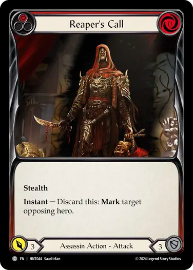 Reaper’s Call (Red) [HNT044] (The Hunted)