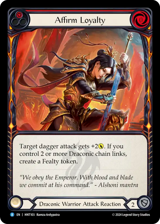 Affirm Loyalty [HNT103] (The Hunted)