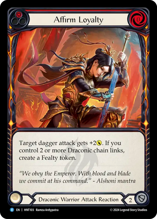 Affirm Loyalty [HNT103] (The Hunted)