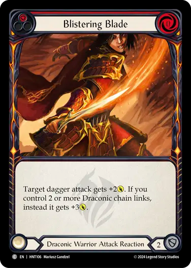 Blistering Blade [HNT106] (The Hunted)