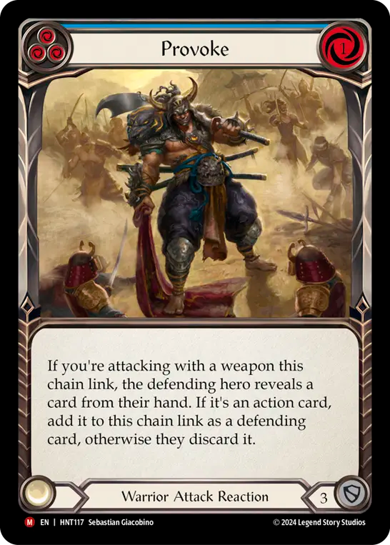 Provoke [HNT117] (The Hunted) Rainbow Foil