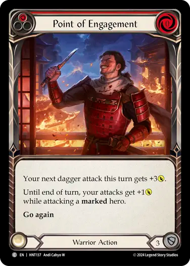 Point of Engagement (Red) [HNT137] (The Hunted)