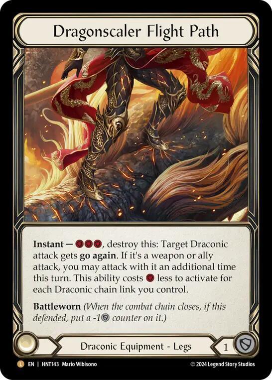 Dragonscaler Flight Path [HNT143 (The Hunted) Rainbow Foil