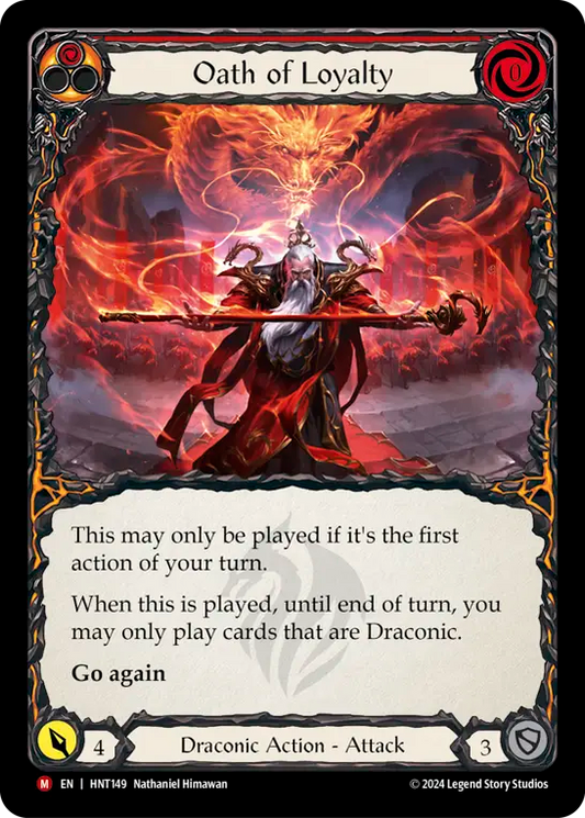 Oath of Loyalty [HNT149] (The Hunted) Rainbow Foil