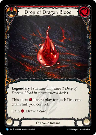 Drop of Dragon Blood [HNT155] (The Hunted)