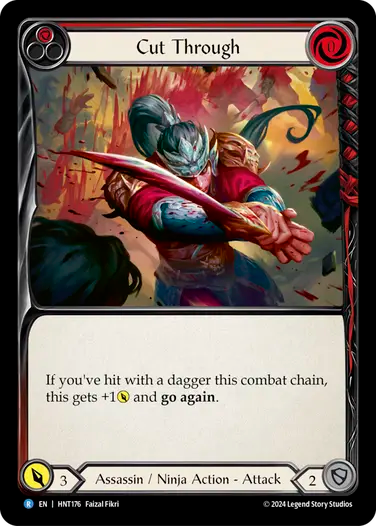 Cut Through (Red) [HNT176] (The Hunted)