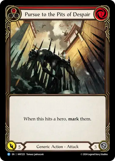 Pursue to the Pits of Despair [HNT225] (The Hunted)