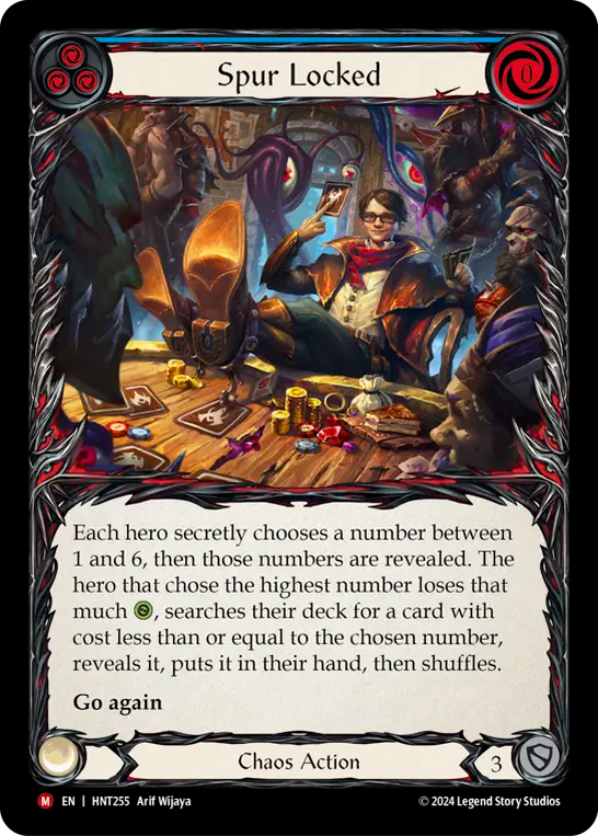 Spur Locked [HNT255] (The Hunted) Rainbow Foil