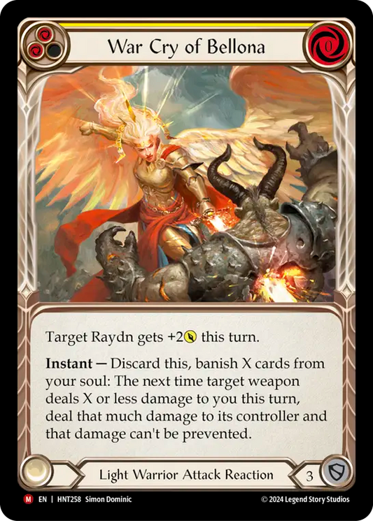 War Cry of Bellona [HNT258] (The Hunted) Rainbow Foil