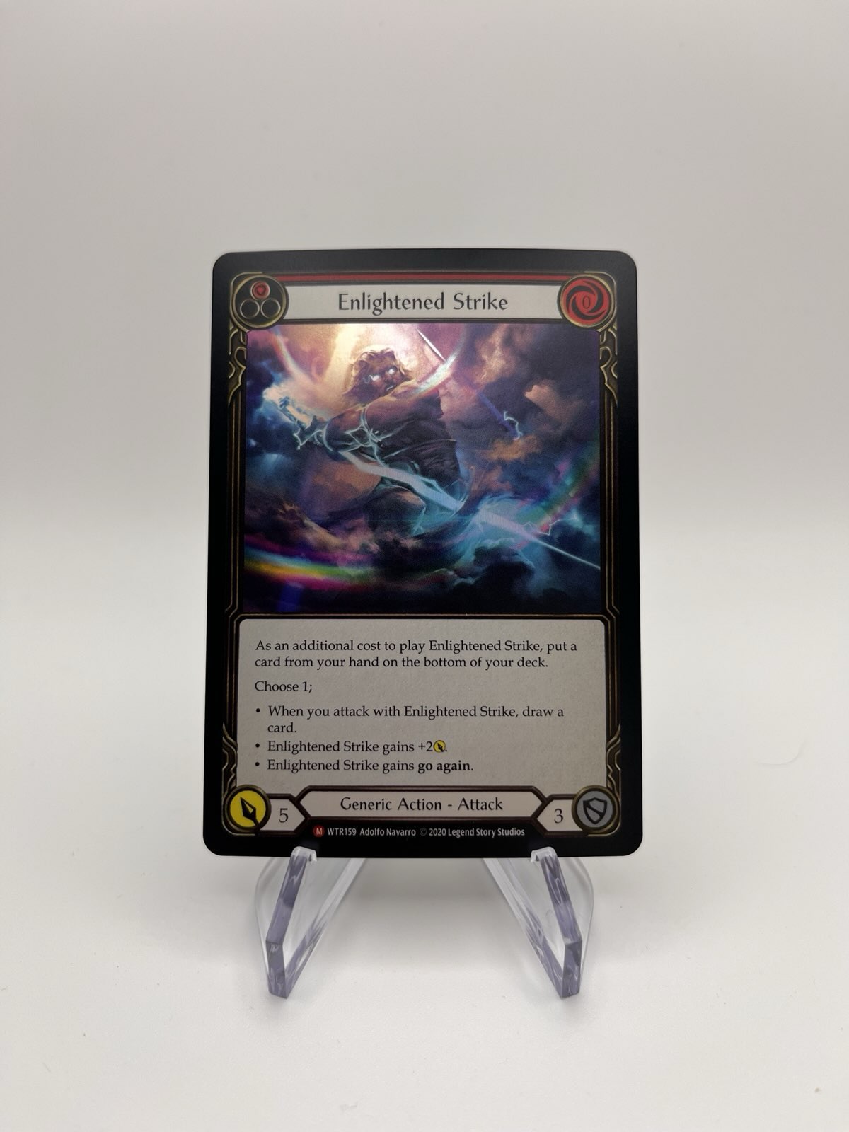 Enlightened Strike [WTR159] (Welcome to Rathe) Rainbow Foil