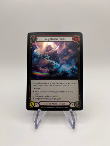 Enlightened Strike [WTR159] (Welcome to Rathe) Rainbow Foil