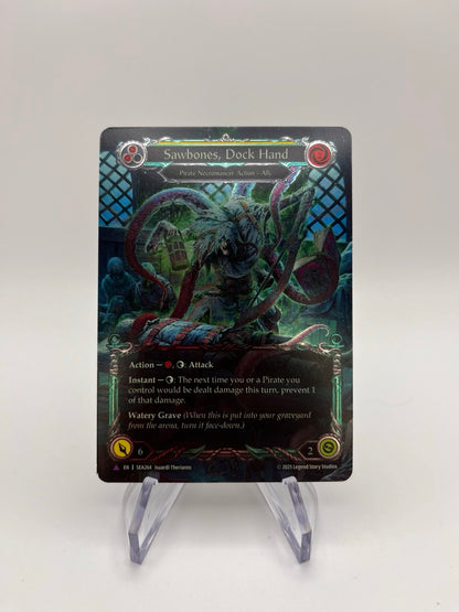 Sawbones, Dock Hand (Marvel) [SEA264] (High Seas) Cold Foil