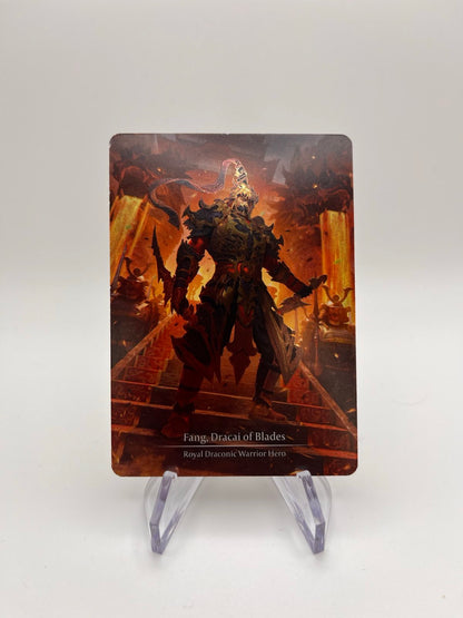 Fang, Dracai of Blades (Marvel) [HNT098] (The Hunted) Cold Foil