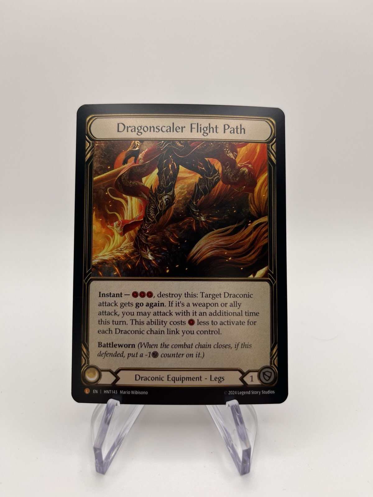 Dragonscaler Flight Path [HNT143 (The Hunted) Rainbow Foil