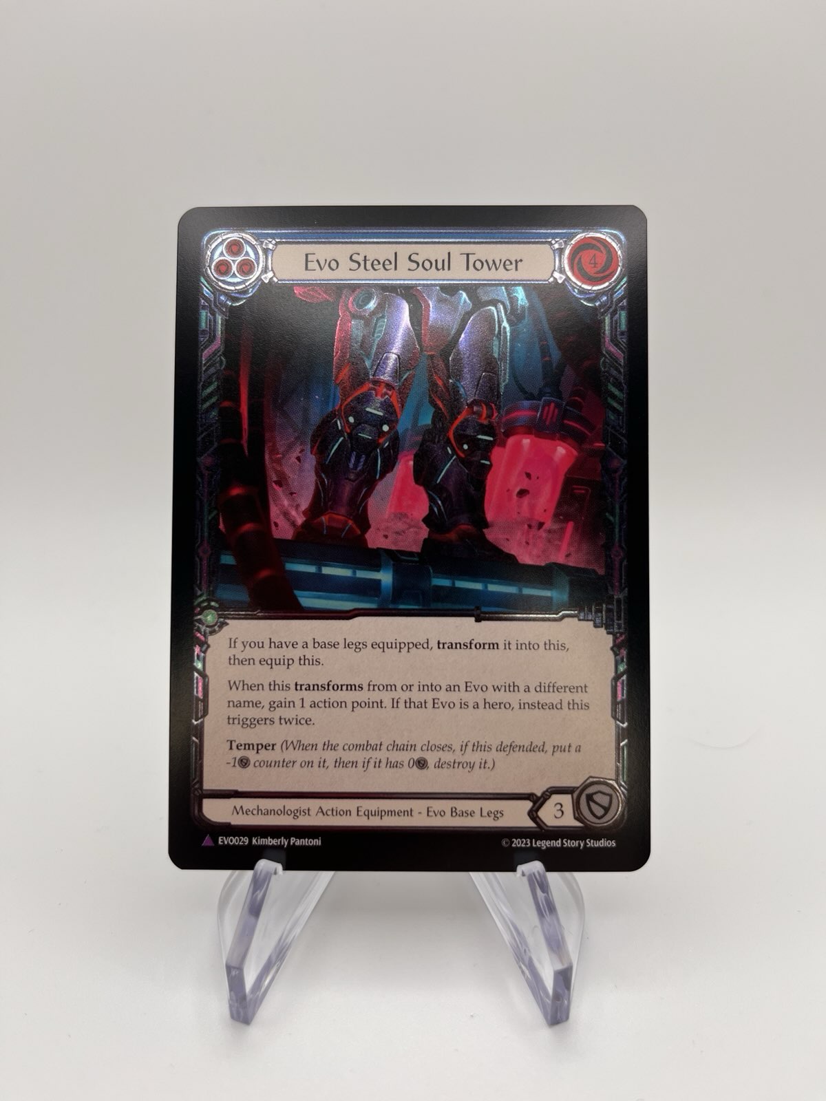 Evo Steel Soul Tower (Marvel) [EVO029] (Bright Lights) Cold Foil