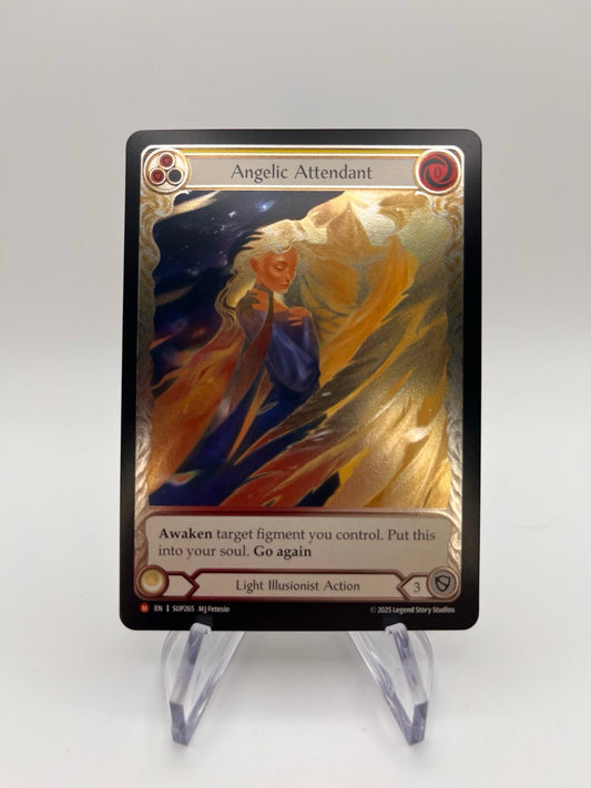 Angelic Attendant (Extended Art) [SUP265] (Super Slam) Cold Foil