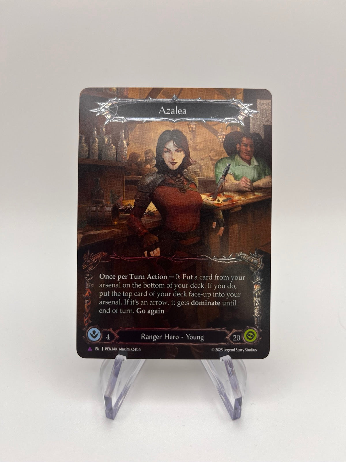 Azalea (Marvel) [PEN340] (Compendium of Rathe) Cold Foil