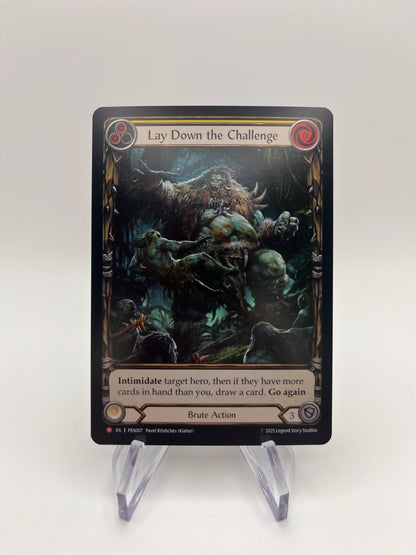 Lay Down The Challenge [PEN007] (Compendium of Rathe) Extended Art