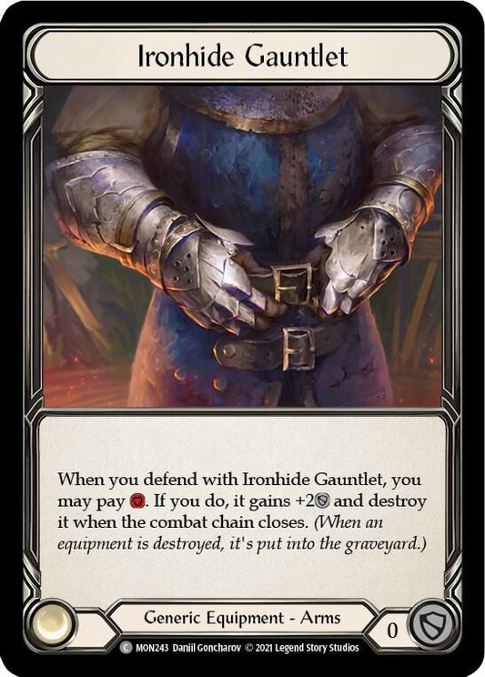 Ironhide Gauntlet [MON243] (Monarch) Cold Foil