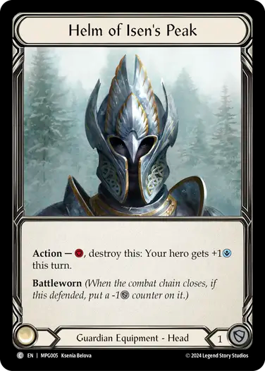 Helm of Isen’s Peak [MPG005] (Mastery Pack Guardian)