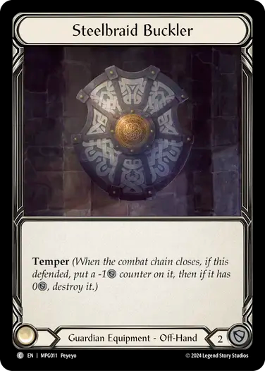 Steelbraid Buckler [MPG011] (Mastery Pack Guardian)