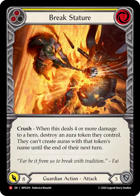 Break Stature [MPG014] (Mastery Pack Guardian)
