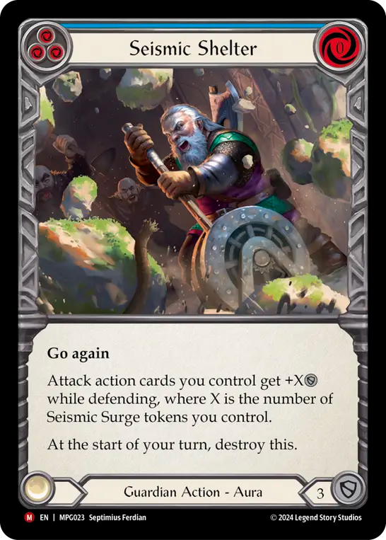 Seismic Shelter [MPG023] (Mastery Pack Guardian)