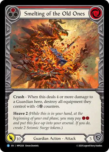 Smelting of the Old Ones [MPG028] (Mastery Pack Guardian)