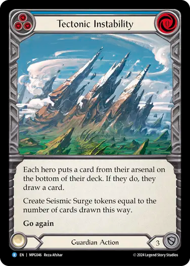 Tectonic Instability [MPG046] (Mastery Pack Guardian)