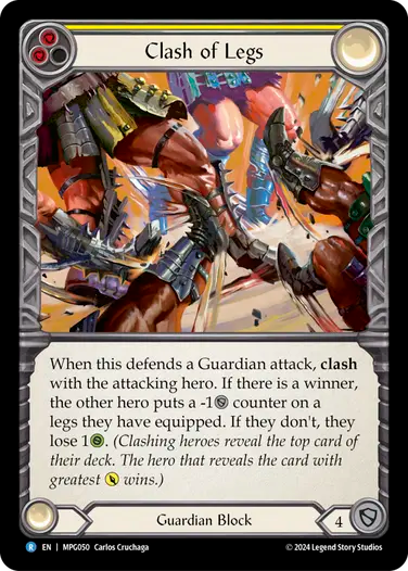 Clash of Legs [MPG050] (Mastery Pack Guardian)