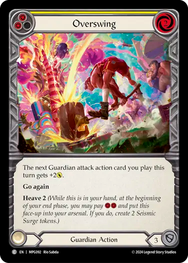 Overswing (Red) [MPG092] (Mastery Pack Guardian)