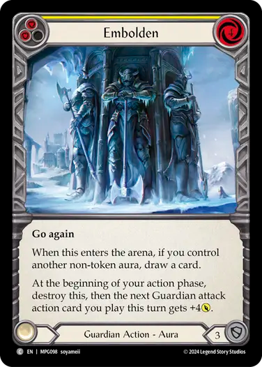 Embolden (Yellow) [MPG098] (Mastery Pack Guardian)