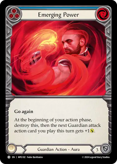 Emerging Power (Blue) [MPG102] (Mastery Pack Guardian)
