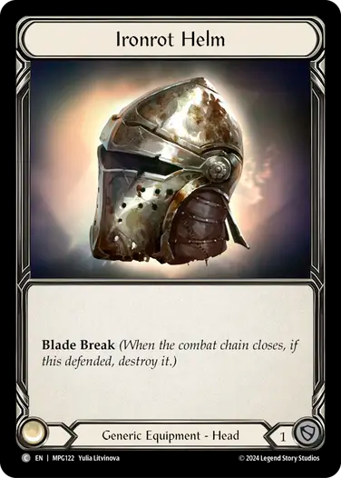 Ironrot Helm [MPG122] (Mastery Pack Guardian)