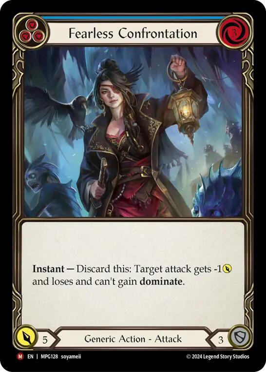 Fearless Confrontation [MPG128] (Mastery Pack Guardian) Rainbow Foil