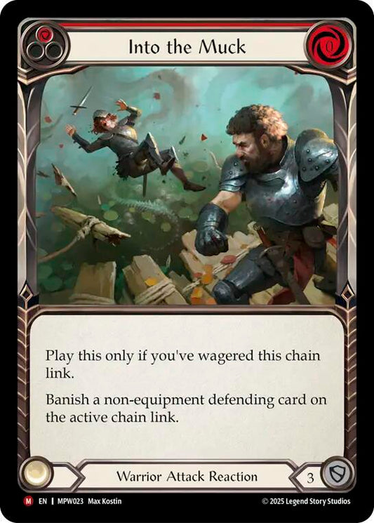 Into the Muck [MPW023] (Mastery Pack Warrior) Rainbow Foil