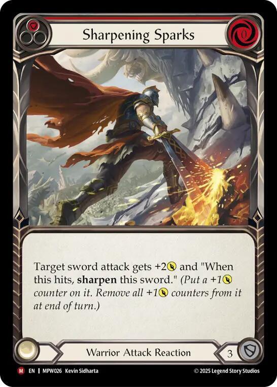 Sharpening Sparks [MPW026] (Mastery Pack Warrior)