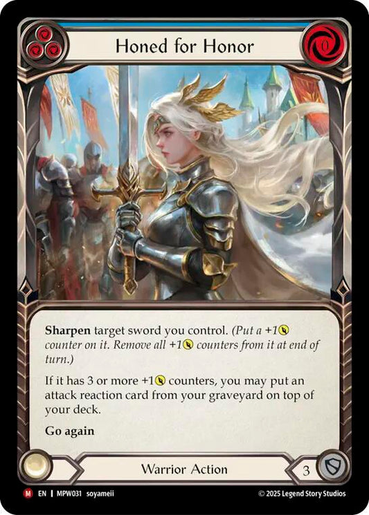 Honed for Honor [MPW031] (Mastery Pack Warrior)