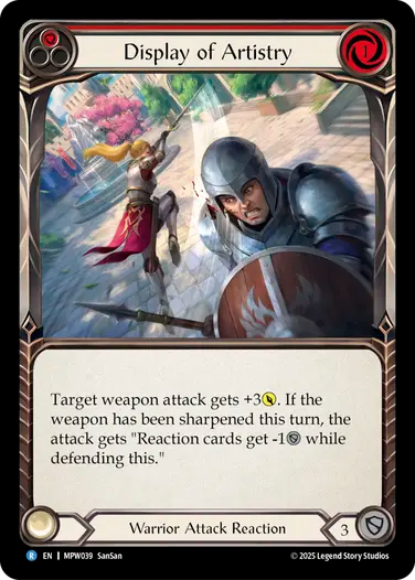 Display of Artistry (Red) [MPW039] (Master Pack Warrior)