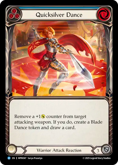 Quicksilver Dance [MPW047] (Master Pack Warrior)