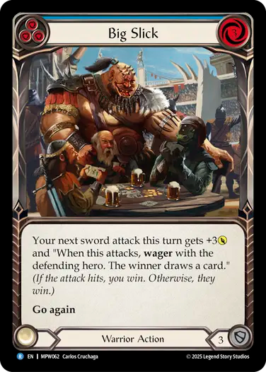 Big Slick (Blue) [MPW062] (Master Pack Warrior)