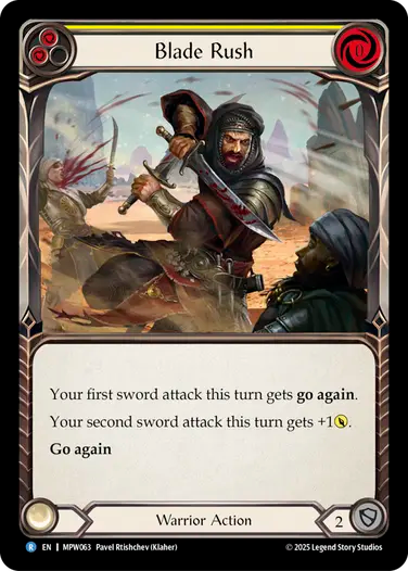 Blade Rush [MPW063] (Master Pack Warrior)