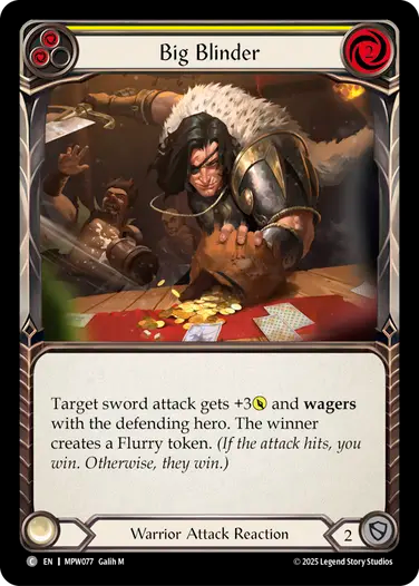 Big Blinder (Yellow) [MPW077] (Master Pack Warrior)