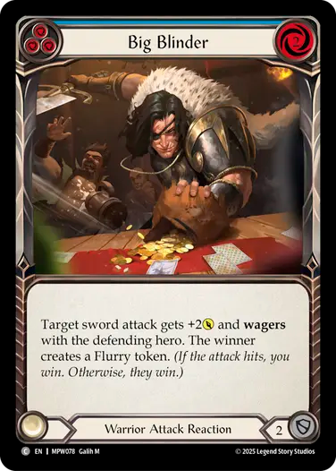 Big Blinder (Blue) [MPW078] (Master Pack Warrior)